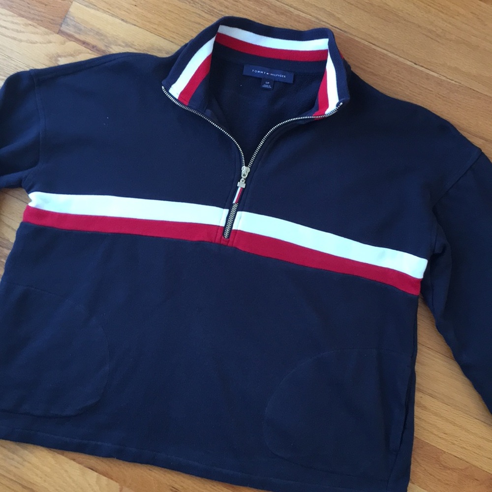 Tommy Hilfiger half zip sweatshirt